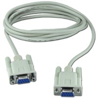 A null-modem cable A null-modem cable