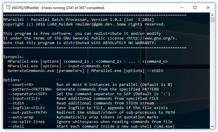 MParallel Screenshot