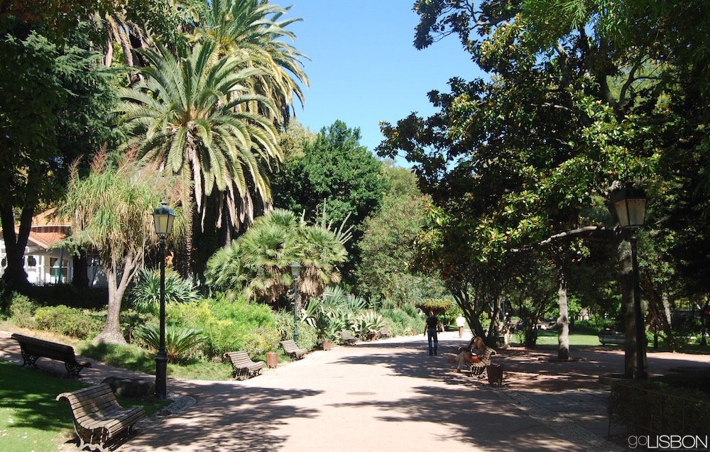 Estrela garden, Lisbon