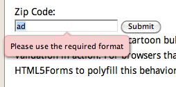 Screenshot of range field for Mac Opera