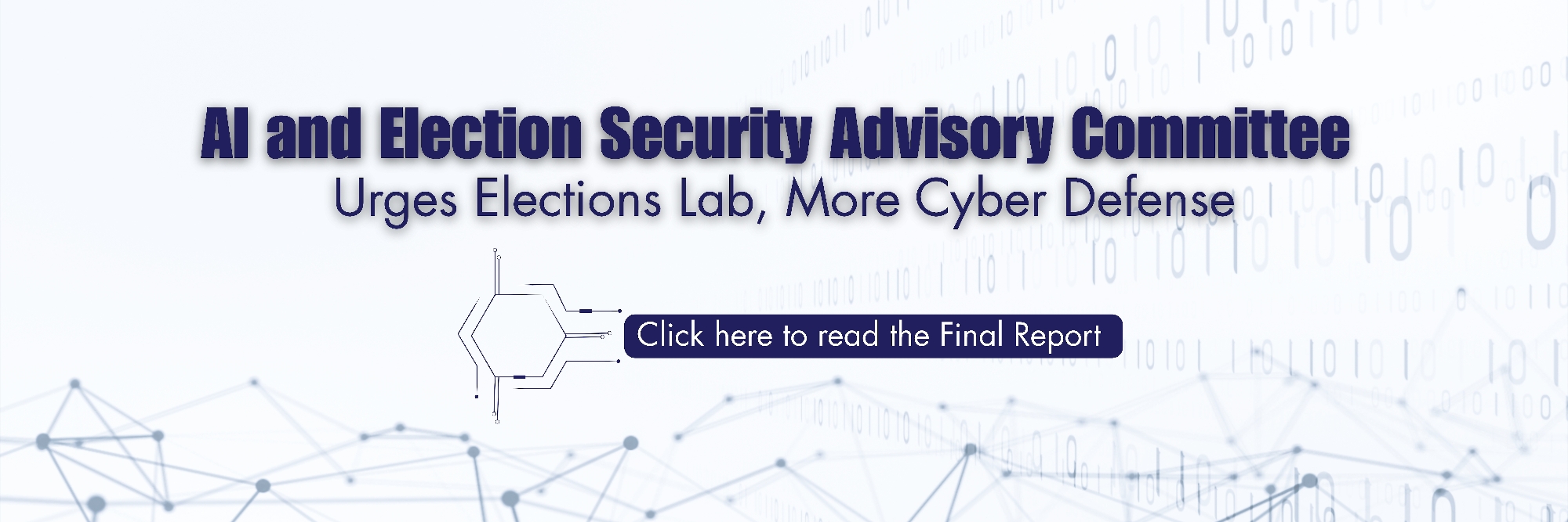 image banner link takes you to AI Security report 