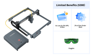 AtomStack A20 Pro 1064nm fiber laser head unit, product render