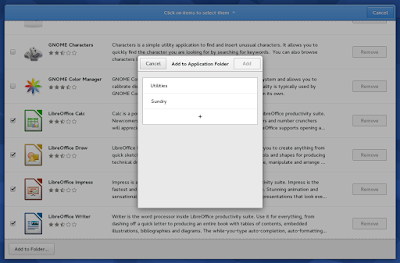 GNOME Appfolders GNOME Appfolders