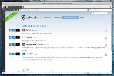 Vivaldi GNOME Extension Repository integration Vivaldi GNOME Extension Repository integration
