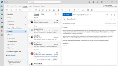 A screen shot of the Microsoft business intelligence dashboard.