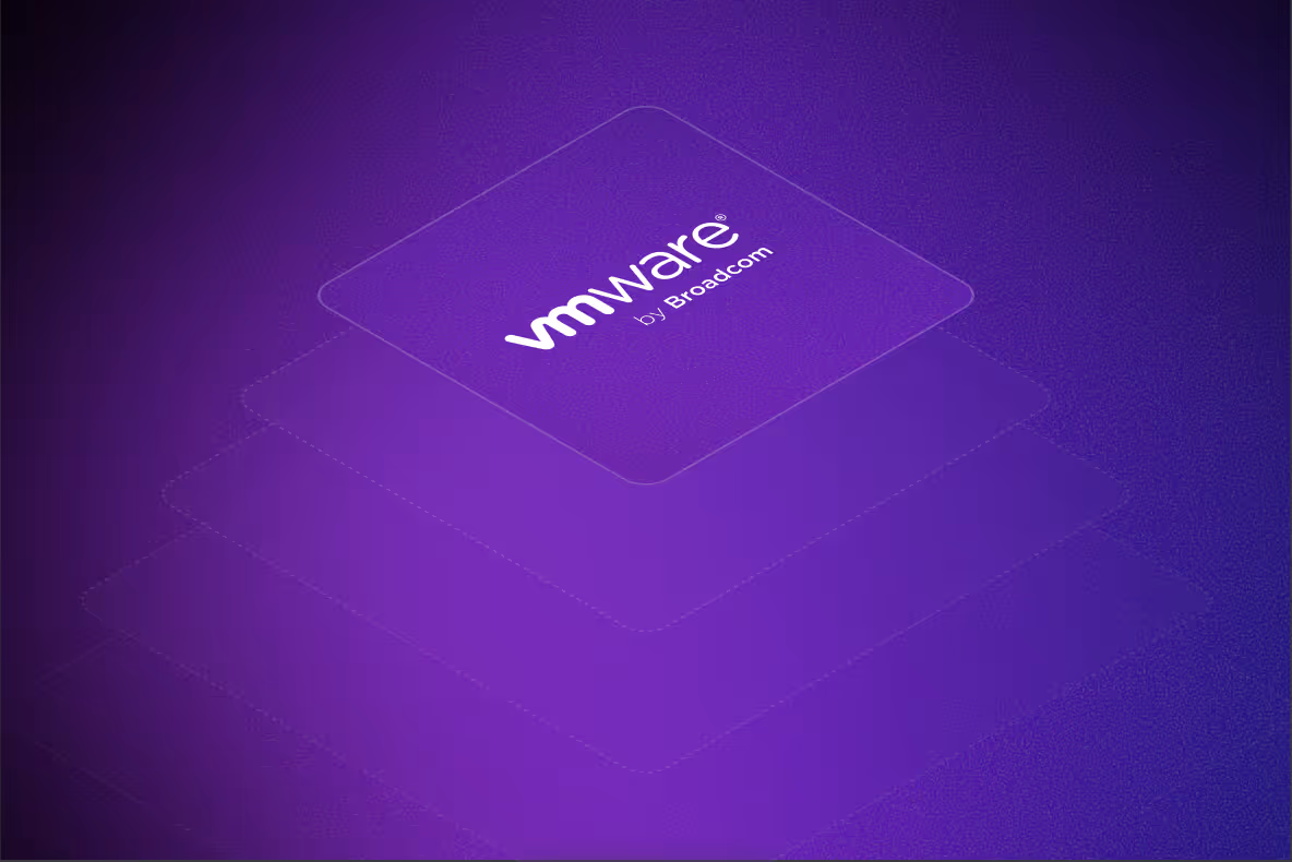 VMware by Broadcom logo