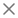 Close icon