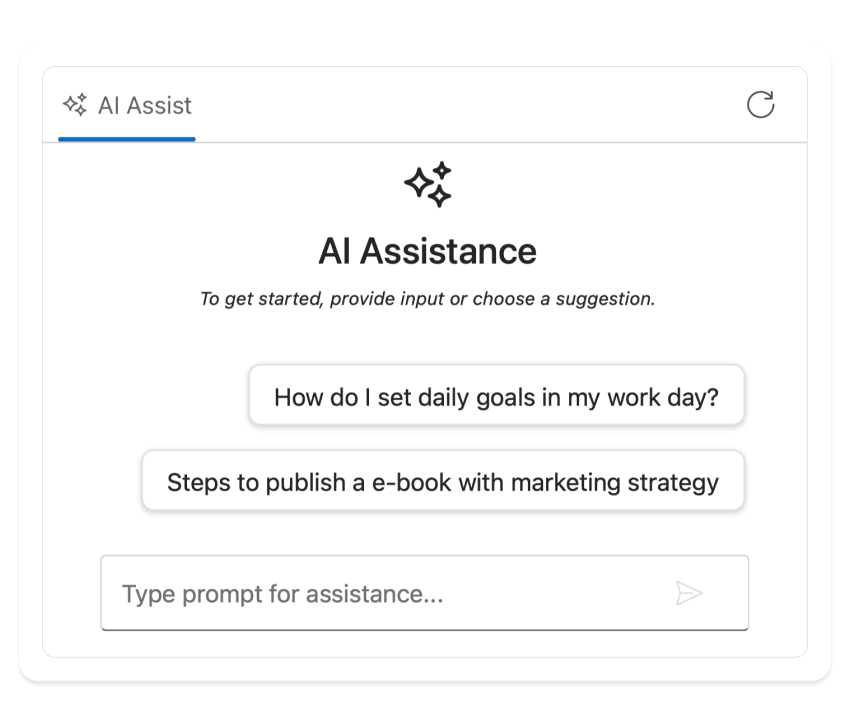JavaScript AI AssistView