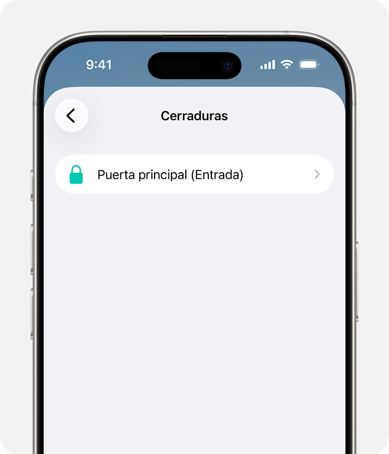 Las notificaciones de accesorios están activadas para todos los sensores de puerta.