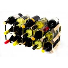 Classic 15 bottle wine rack ready assembled