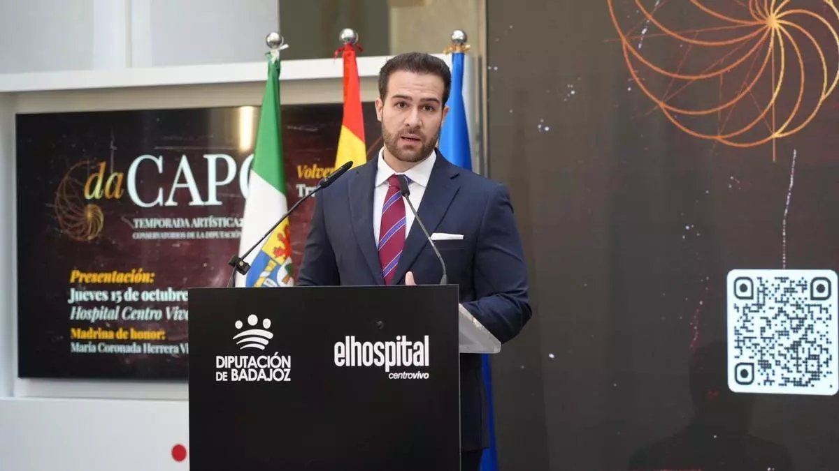 "Estamos centrados en trabajar": Miguel Calderón, al frente de Artes Escénicas tras la salida de David Sánchez en Badajoz