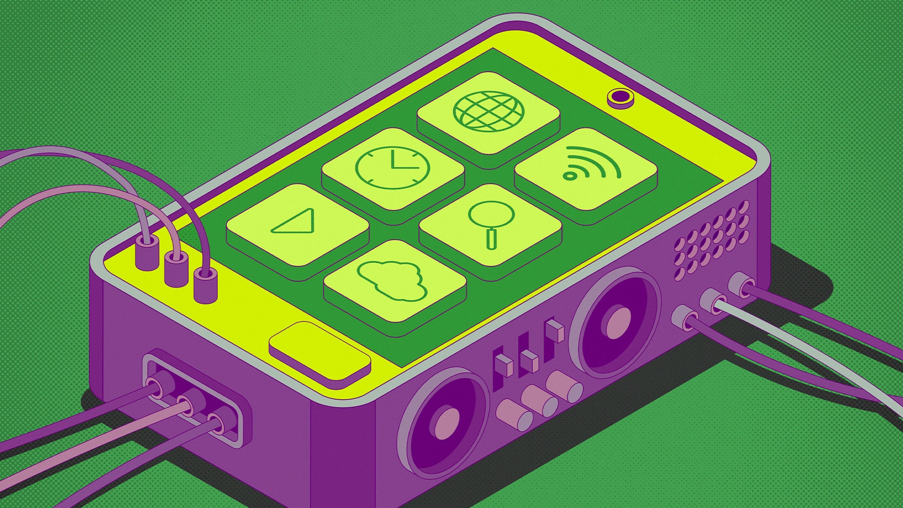 Data center network tap illustration