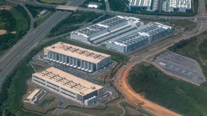 Aerial view of data centers in Northern Virginia Aerial view of data centers in Northern Virginia