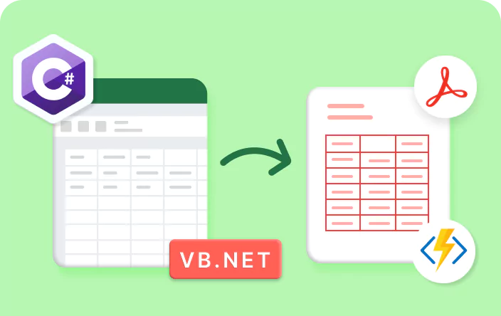 How to convert Excel to PDF in Azure functions using C#, VB.NET