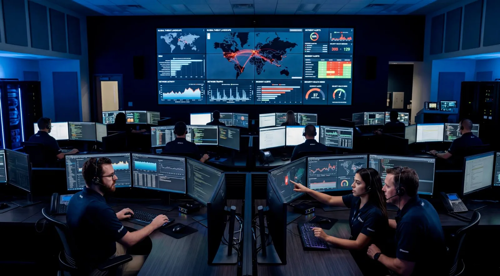 Hard2bit SOC: security operations center with 24/7 monitoring