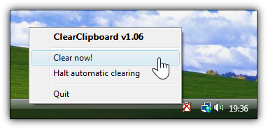 ClearClipboard Screenshot