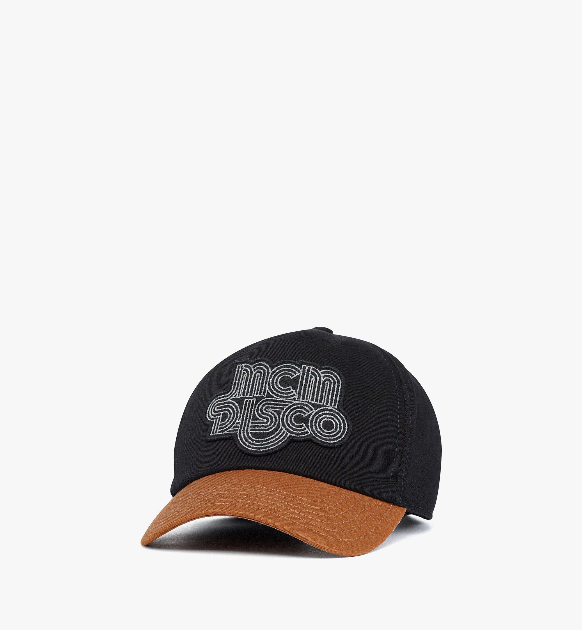 Disco Logo Embroidery Cap in Cotton Twill 1