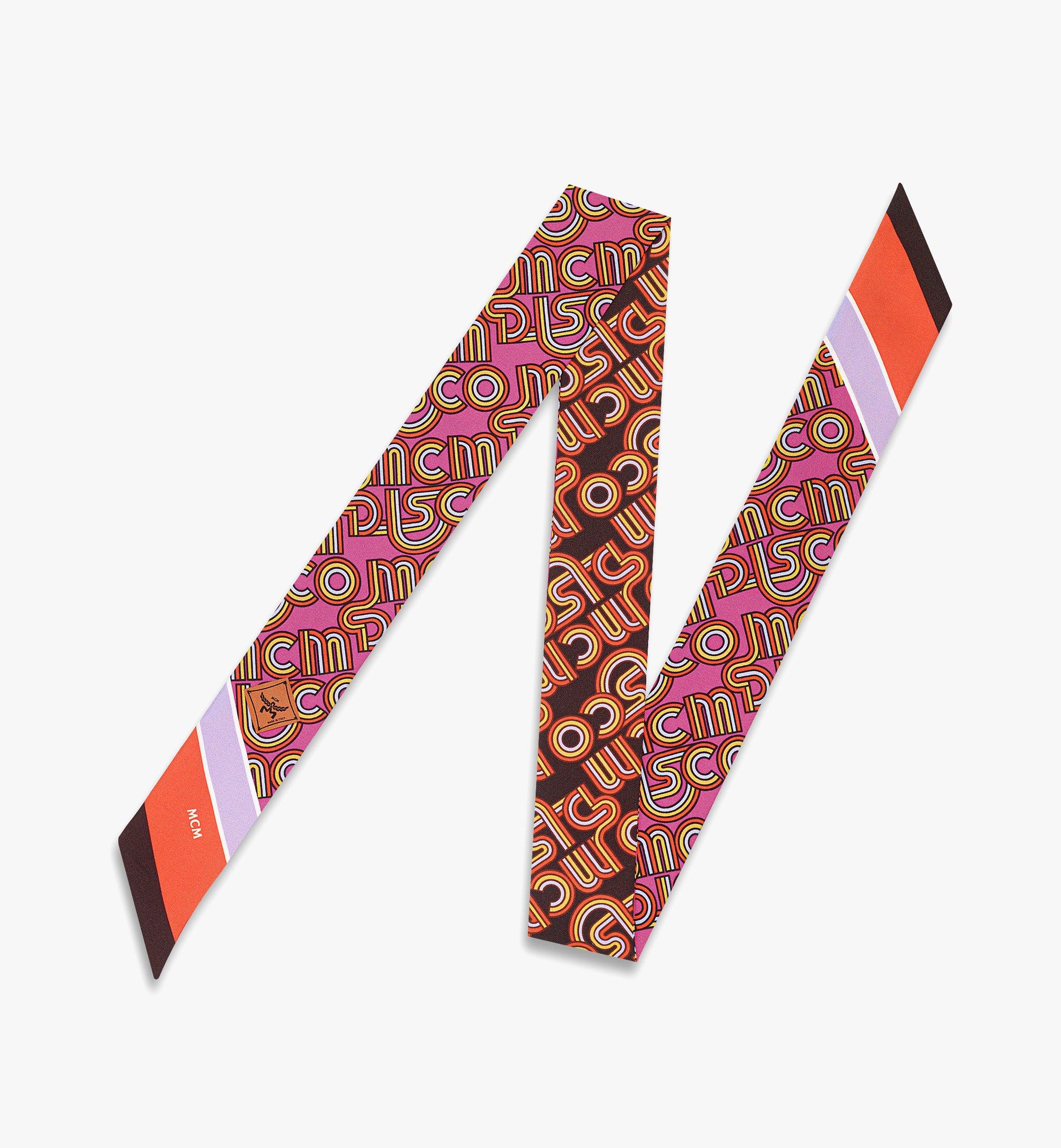 Disco Monogram Print Petite Scarf  1