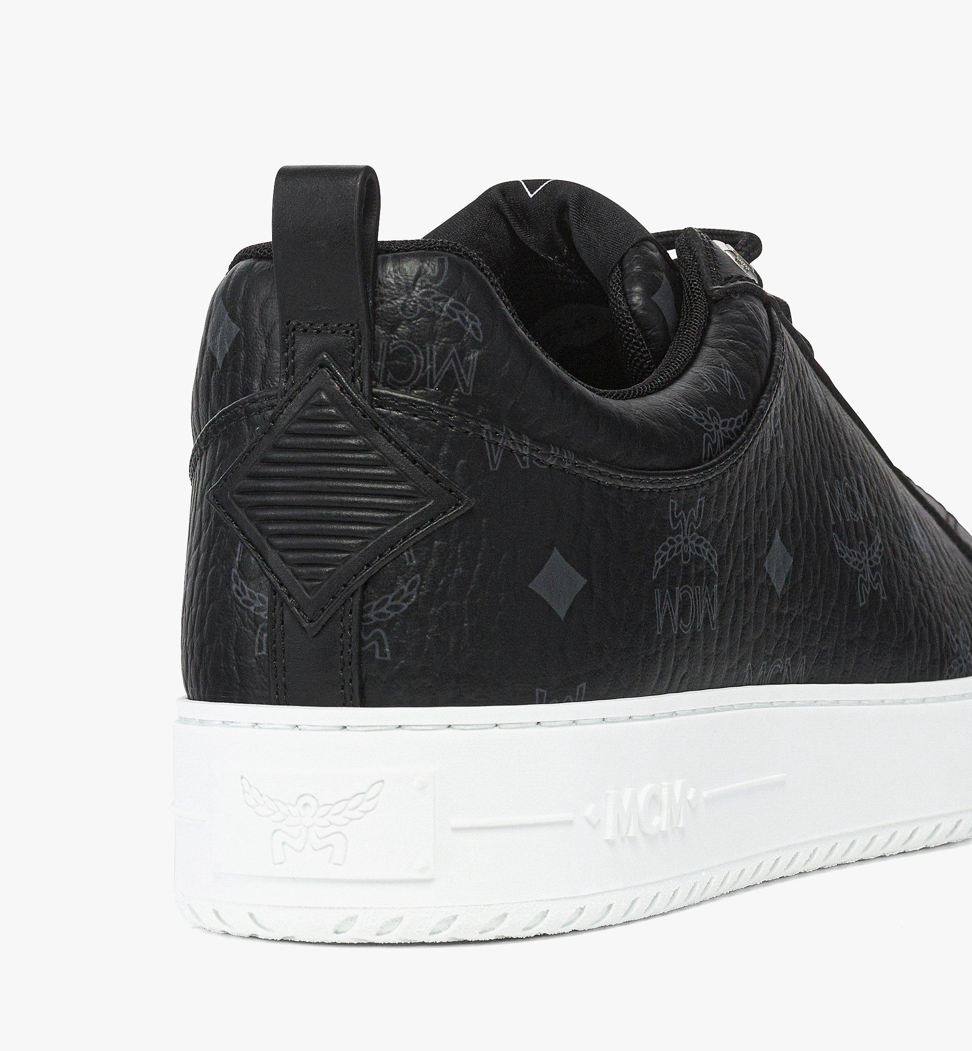 MCM Neo Terrain Sneakers in Visetos Black MESFSAJ01BK036 Alternate View 2