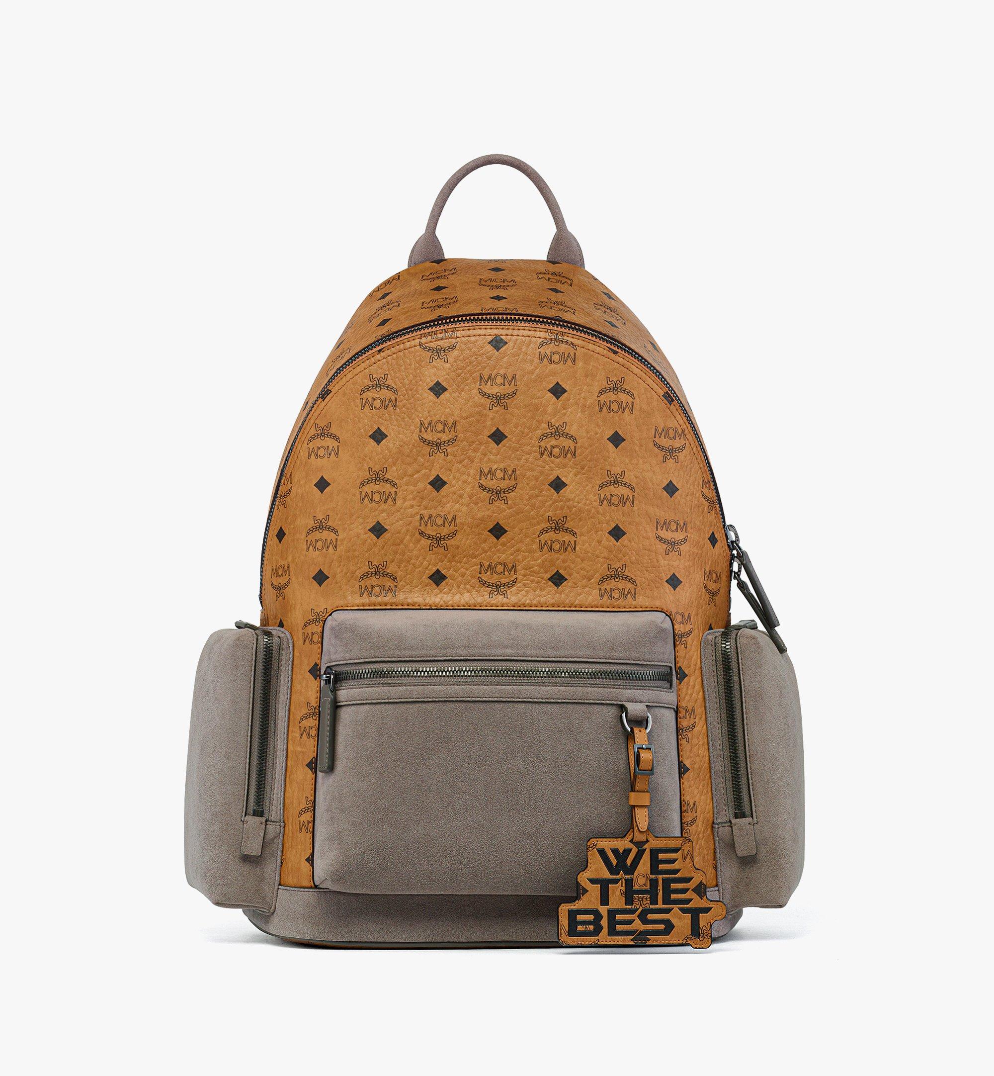 MCM x We The Best Stark Backpack in Visetos 1