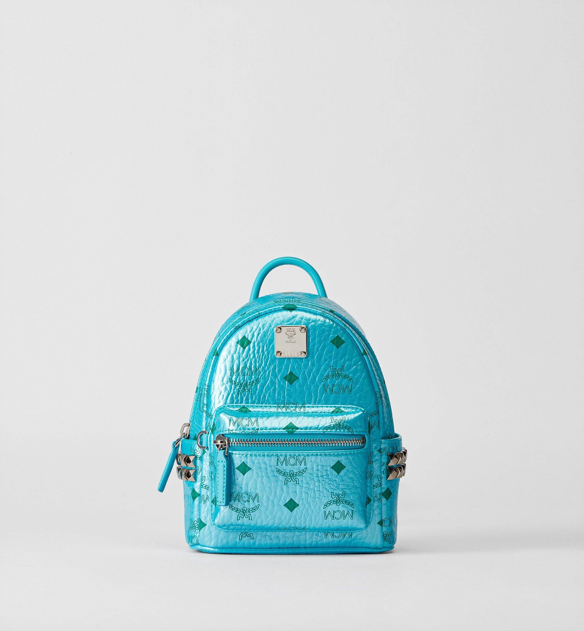 Stark Bebe Boo Side Studs Backpack in Visetos