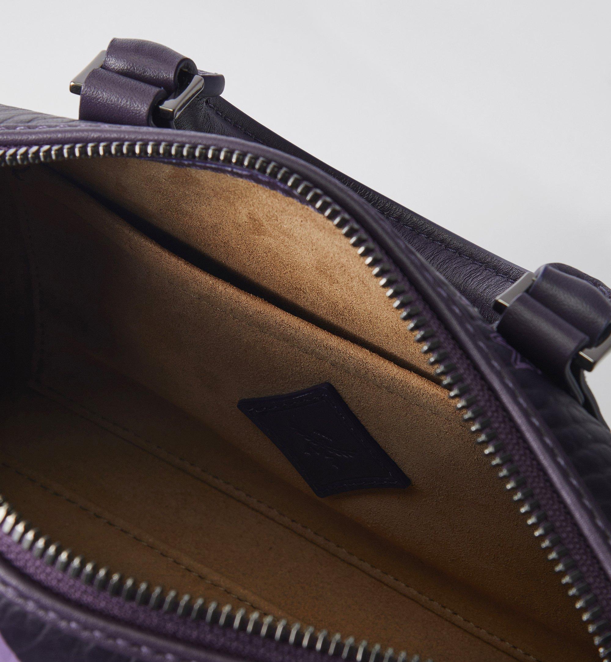 MCM Ella Boston Bag in Visetos Purple MWBGSEA02UU001 Alternate View 5