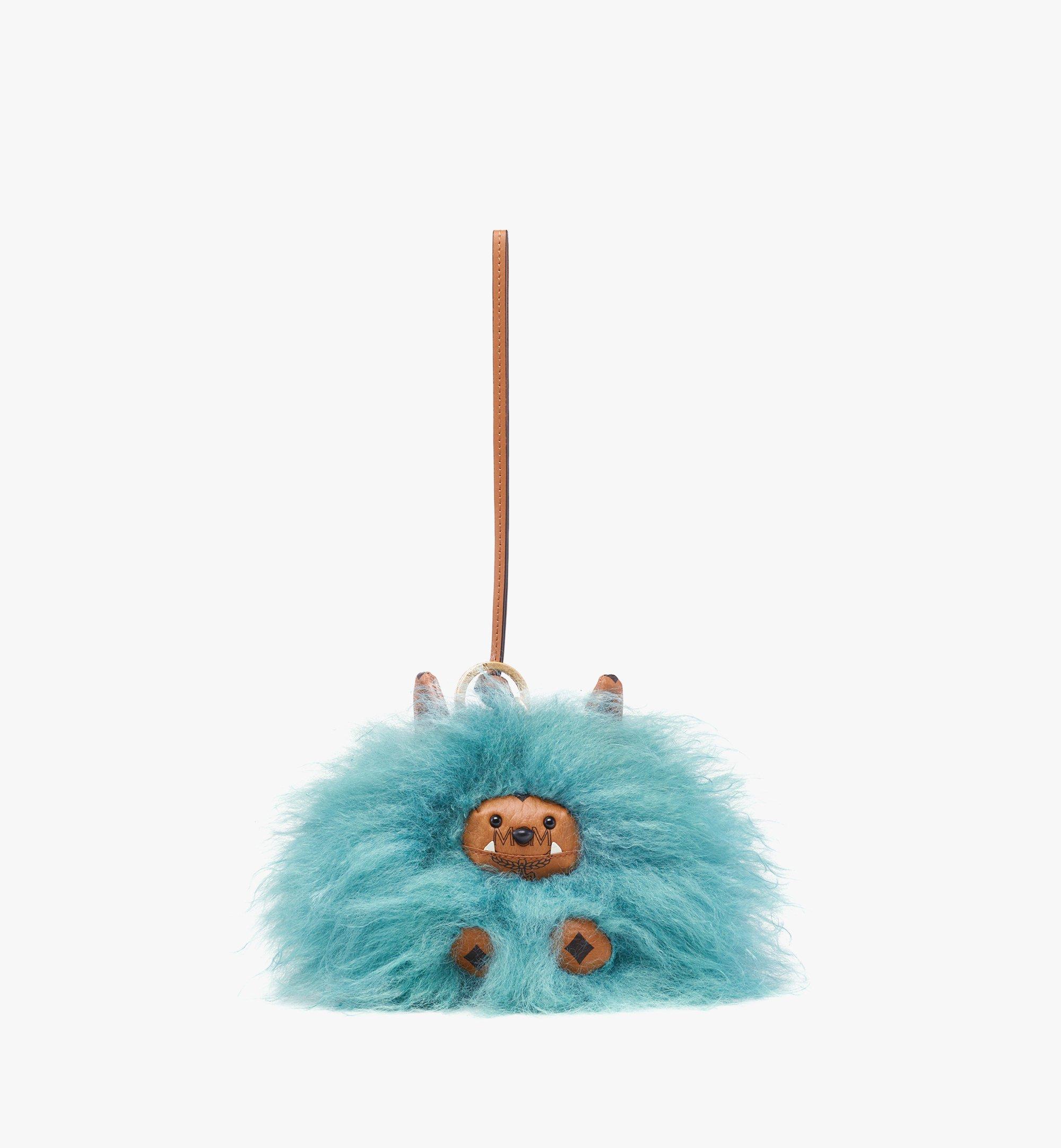 Aren Mars Dog Charm in Faux Fur and Visetos 1
