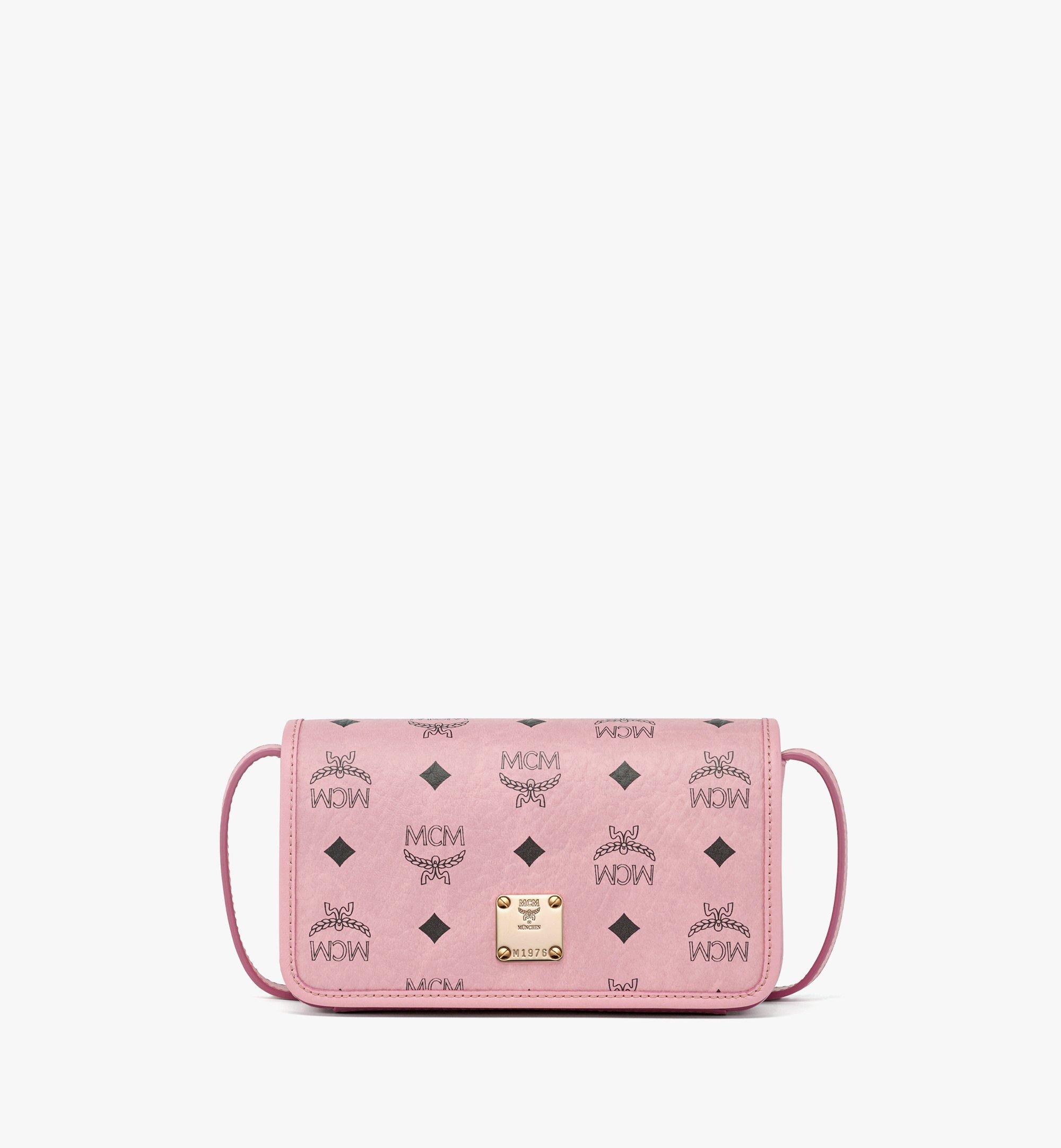 Aren Crossbody Wallet in Visetos 1