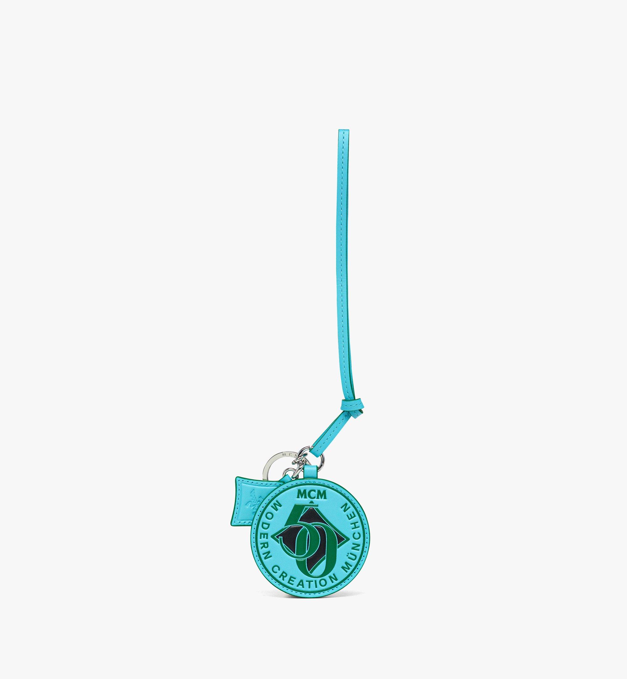 M50 Logo Charm in Visetos Leather Mix 1