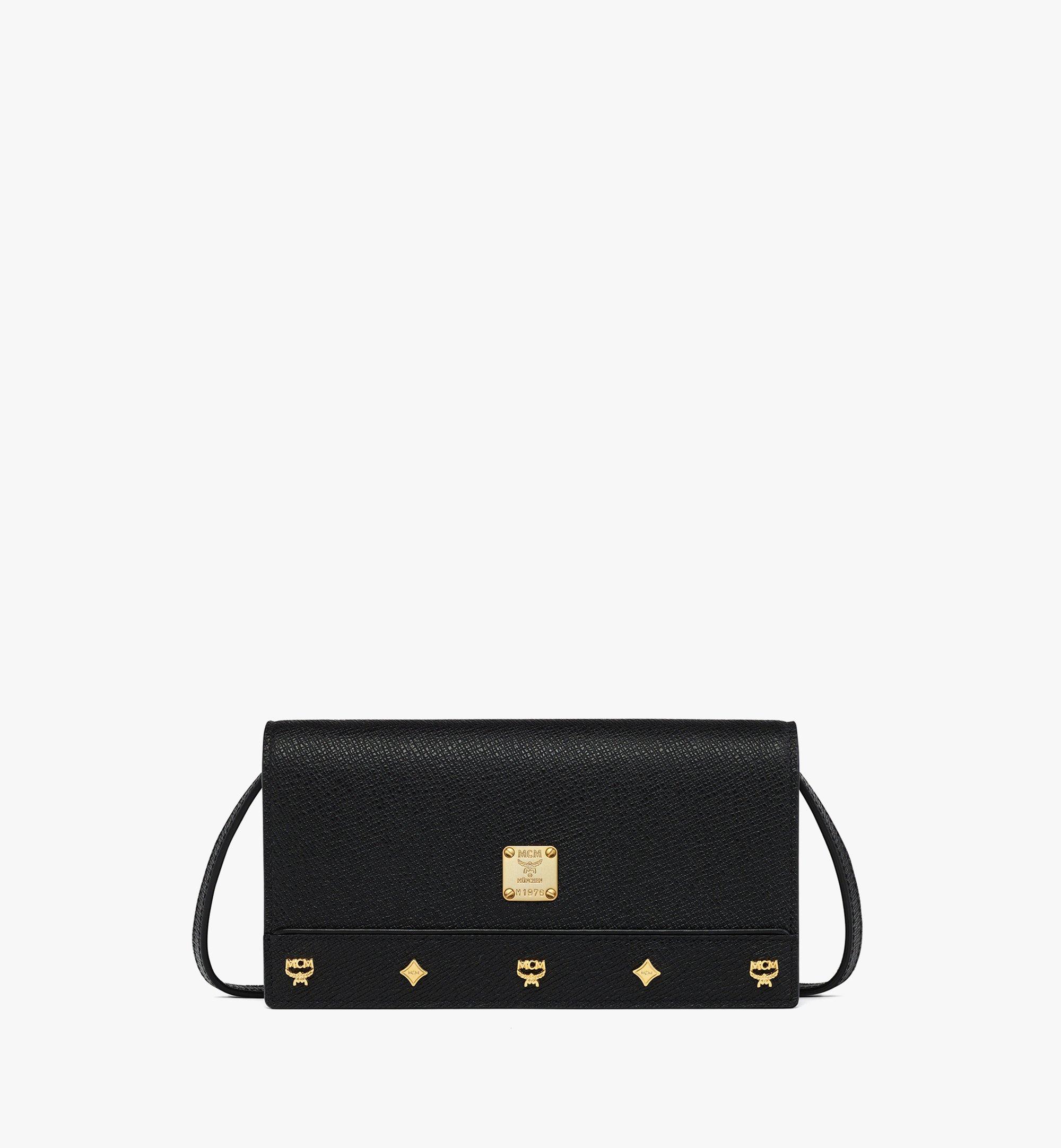 Pina Crossbody Wallet in Studded Calfskin