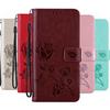 Rose Flower Leather Wallet Flip Case For Vivo Y19S Y33 Y21 Y31 Y36 Y72 Y29 5G Realme 9 Pro C71 OPPO A5X A6X A6 A5 A40 A78 A79 Reno 13 14 13F 14F Cover