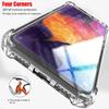 Luxury TPU Transparent Anti Fall Phone Bumper Case For iPhone Samsung Xiaomi Huawei Oppo Moto Pro Clear Soft Silicone Shockproof Protection Back Cover