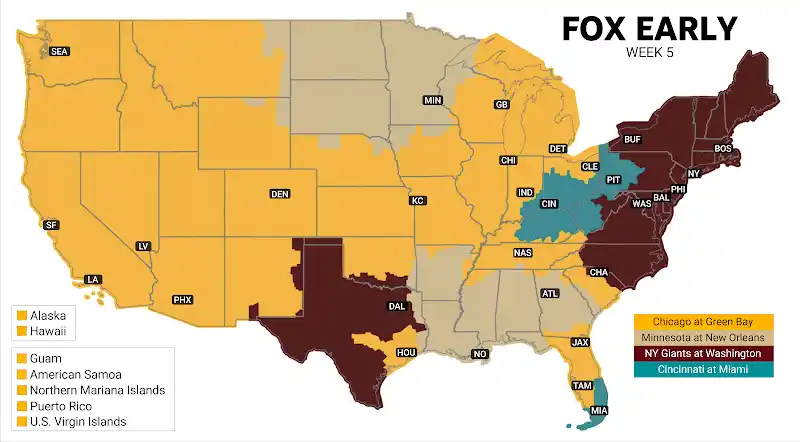 FOX Early Map Week 5