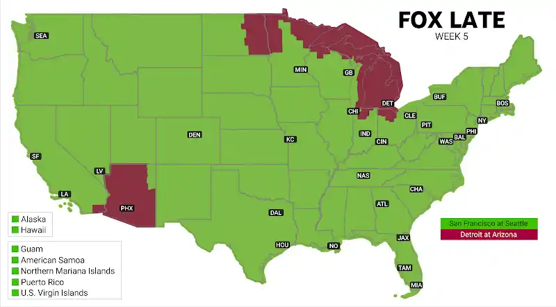 FOX Late Map Week 5
