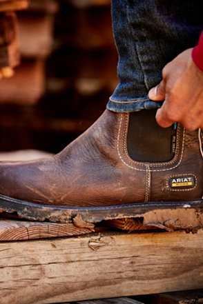 Groundbreaker Chelsea Waterproof Steel Toe Work Boot