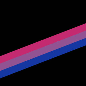Diagonale roze, paarse en blauwe strepen op zwarte achtergrond — Trots Achtergronden