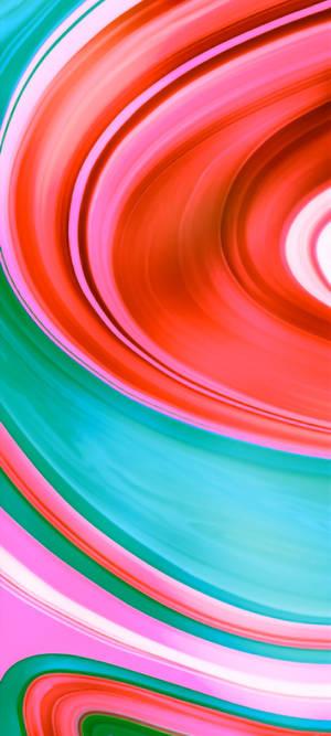Dynamic abstract swirl of red pink teal and white colors — Redmi Wallpaper