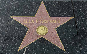 Estrella de Ella Fitzgerald en el Paseo de la Fama de Hollywood — Ella Fondos de pantalla