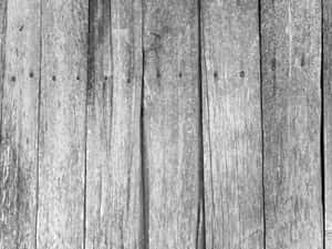 Close-up of gray weathered wooden planks with visible grain and nail holes. — Applicable Wallpaper