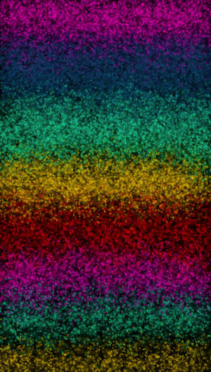 Vibrantes rayas de arcoíris brillantes en un patrón abstracto digital chispeante. — Arcoíris Fondos de pantalla