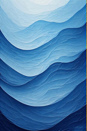 Patrón abstracto de olas azules con textura en capas y degradado de azul claro a oscuro fondos de pantalla