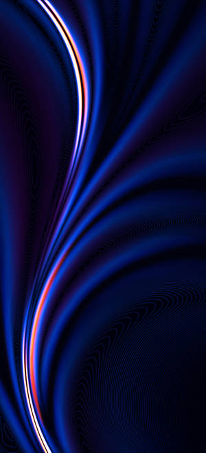 Vortice digitale astratto con linee luminose blu, rosse e bianche in movimento. — OnePlus Sfondi