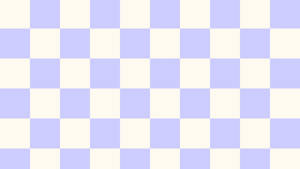 Lavender and cream checkerboard pattern for wallpaper. — Blue Wallpaper