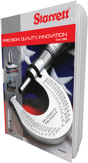 Starrett brand catalog showcasing precision measuring tools and instruments. — Tool Wallpaper