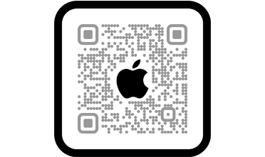 掃描二維碼即可透過 Apple Store app 購物。