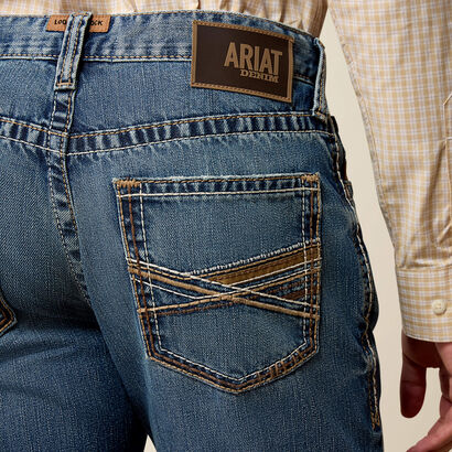 M4 Relaxed Xavier Boot Cut Jeans Back