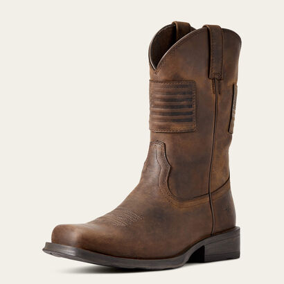 Rambler Patriot Western Boot 3-4 Front
