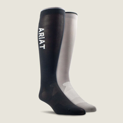 AriatTEK Essential Performance Sock 2 Pair Multi Colour Pack Front