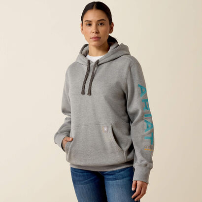 Rebar Workman Graphic Hoodie Front