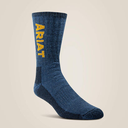 Ultimate Thermal Wool Blend Work Sock 2 Pair Pack Front